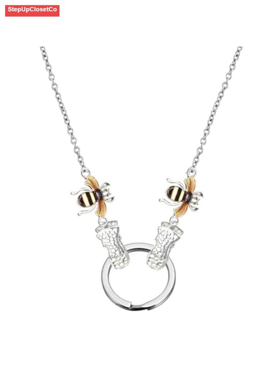 Accessories - Eyeglass Chain Glasses Strap Stainless Steel Clip On Honeybee